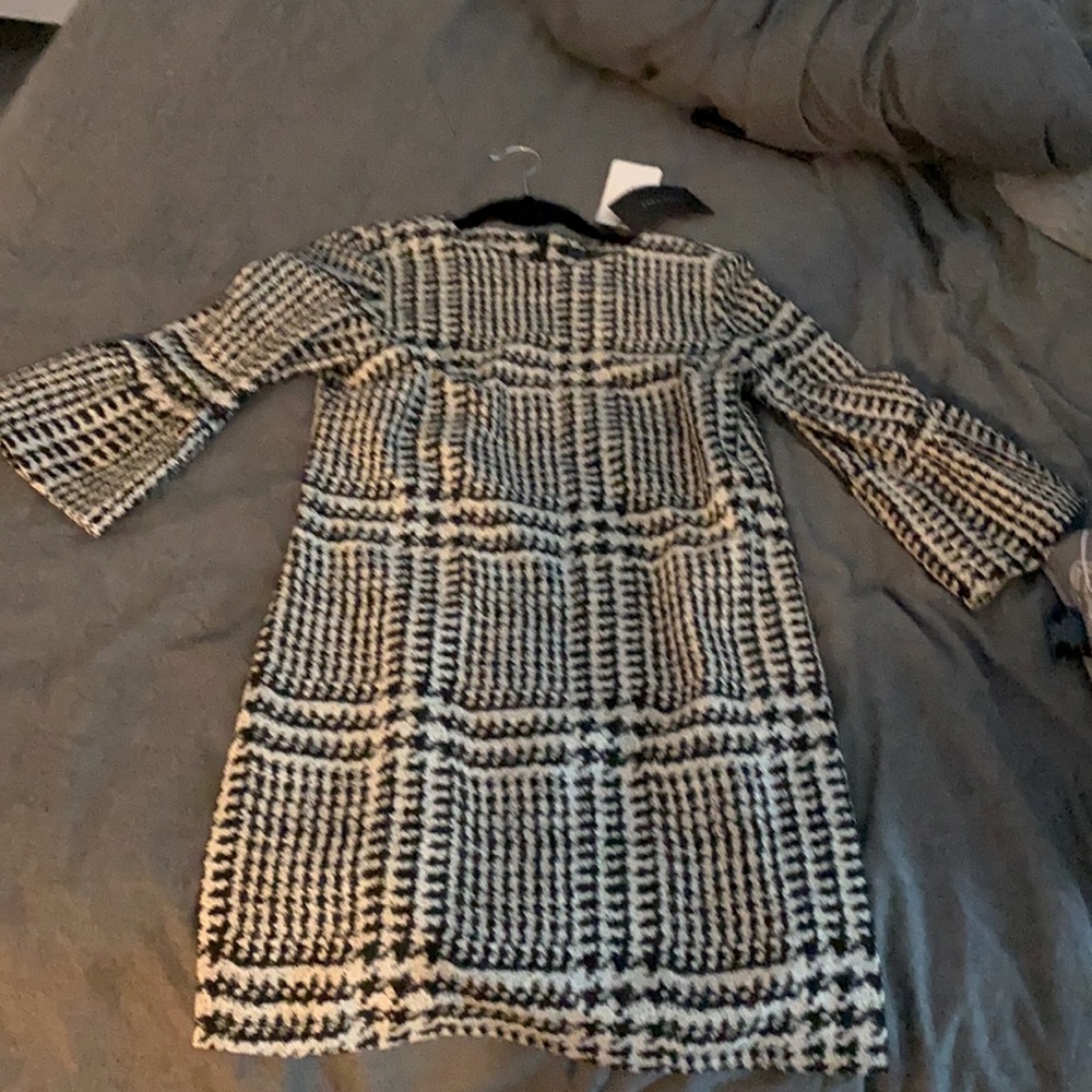 Zara houndstooth dress. BNWT